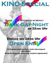 Dark Gay Night - jeden 3. Mittwoch im Monat - Einlass bis 24 Uhr